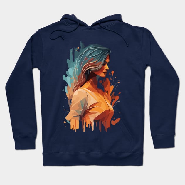 Zodiac Virgo Hoodie by CatCoconut-Art